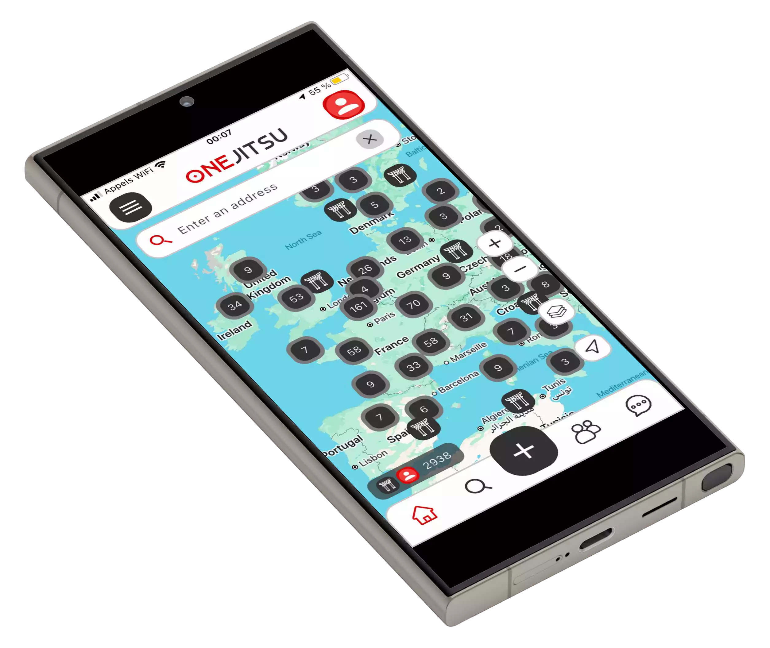onejitsu-app-map-clusters
